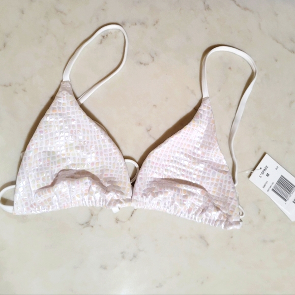 New L*space croc iridescent bikini M - Picture 3 of 8